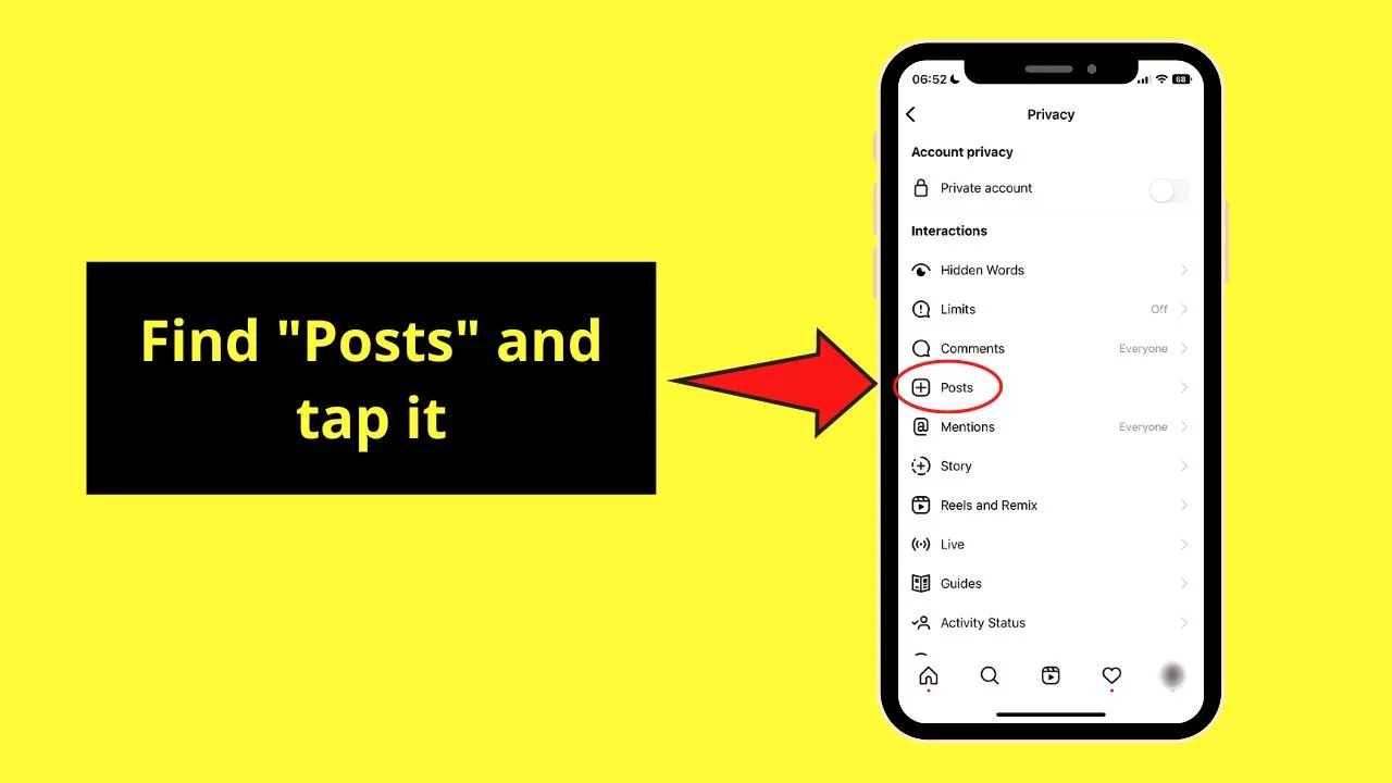 How to Hide Likes on Instagram on Others' Post Step 5