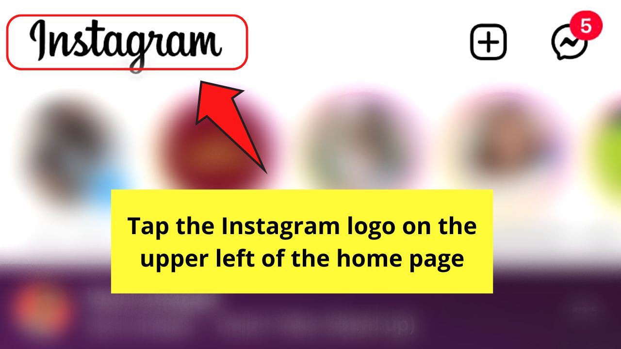How to Make Instagram Chronological Step 1