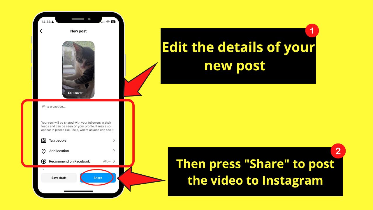 How to Post Live Photos on Instagram by Converting Live Photo to a Video Step 11