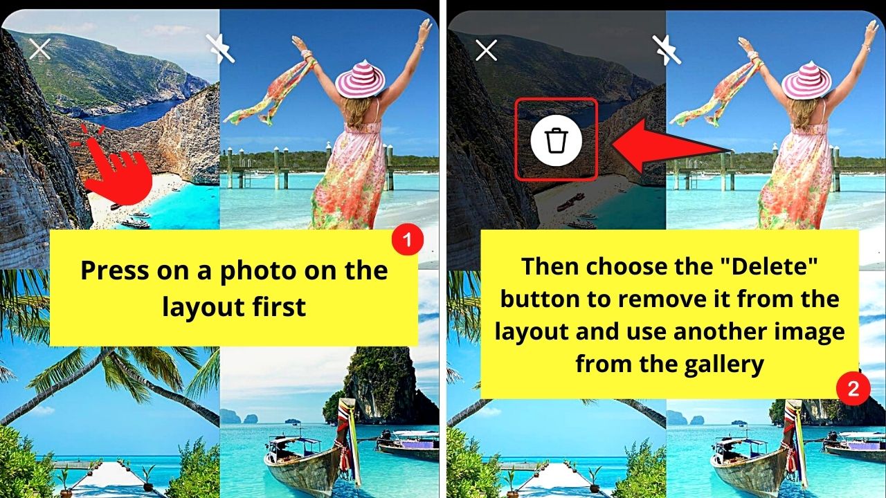 Putting Multiple Pictures on Instagram Story Using Layouts Step 5