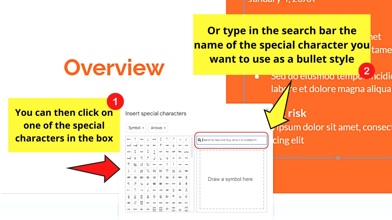 How to Change the Bullet Style Individually in Google Slides Step 4