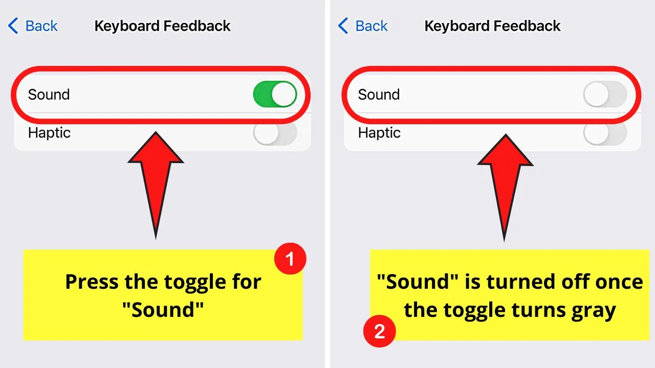 How to Turn Off the Typing Sound on the iPhone Step 4