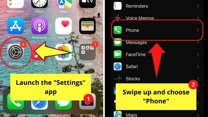 how to remove a no caller id on iphone