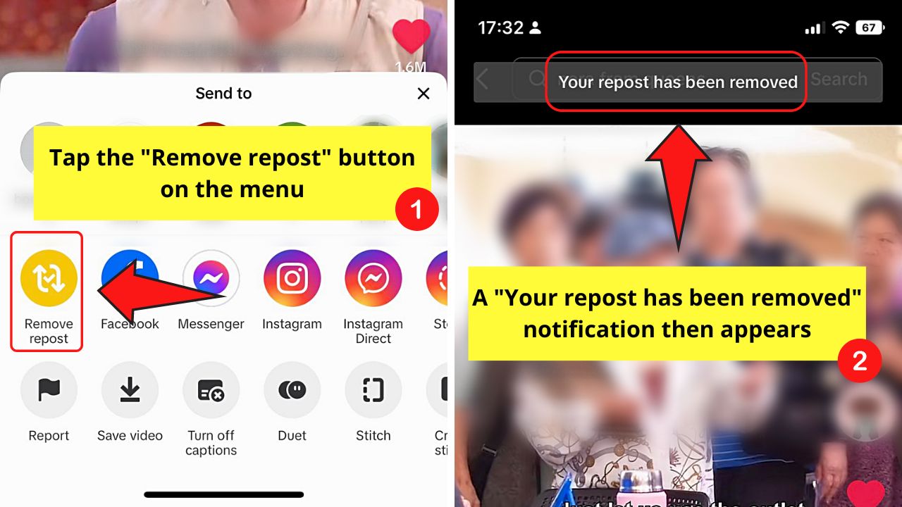 Opening TikTok Watch History (Android or iPhone) Step 8