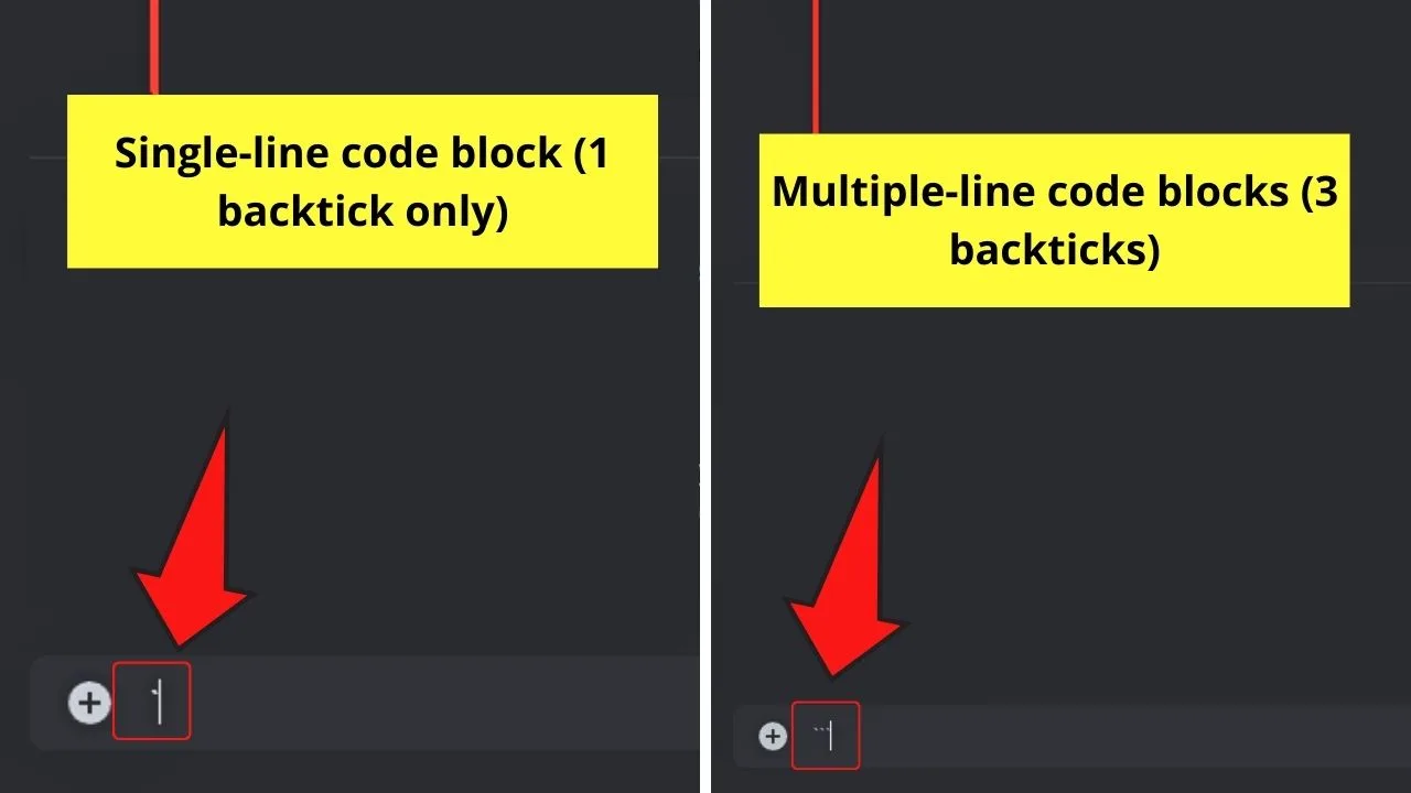 How to Use Discord Code Blocks (Desktop) Step 3