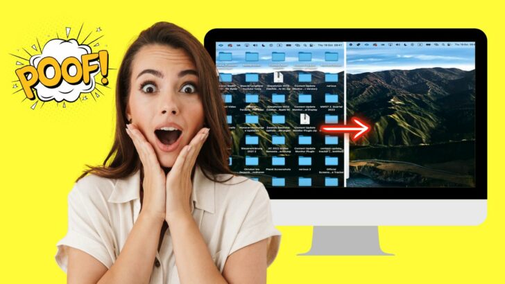 How to Hide Desktop Icons on Mac — This is So Awesome!