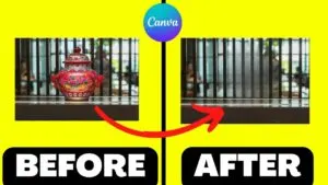 How to Remove an Object from a Photo in Canva