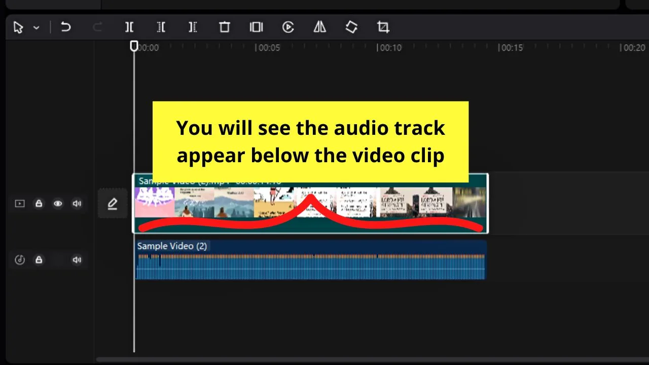 How to Extract Audio on CapCut PC Step 3