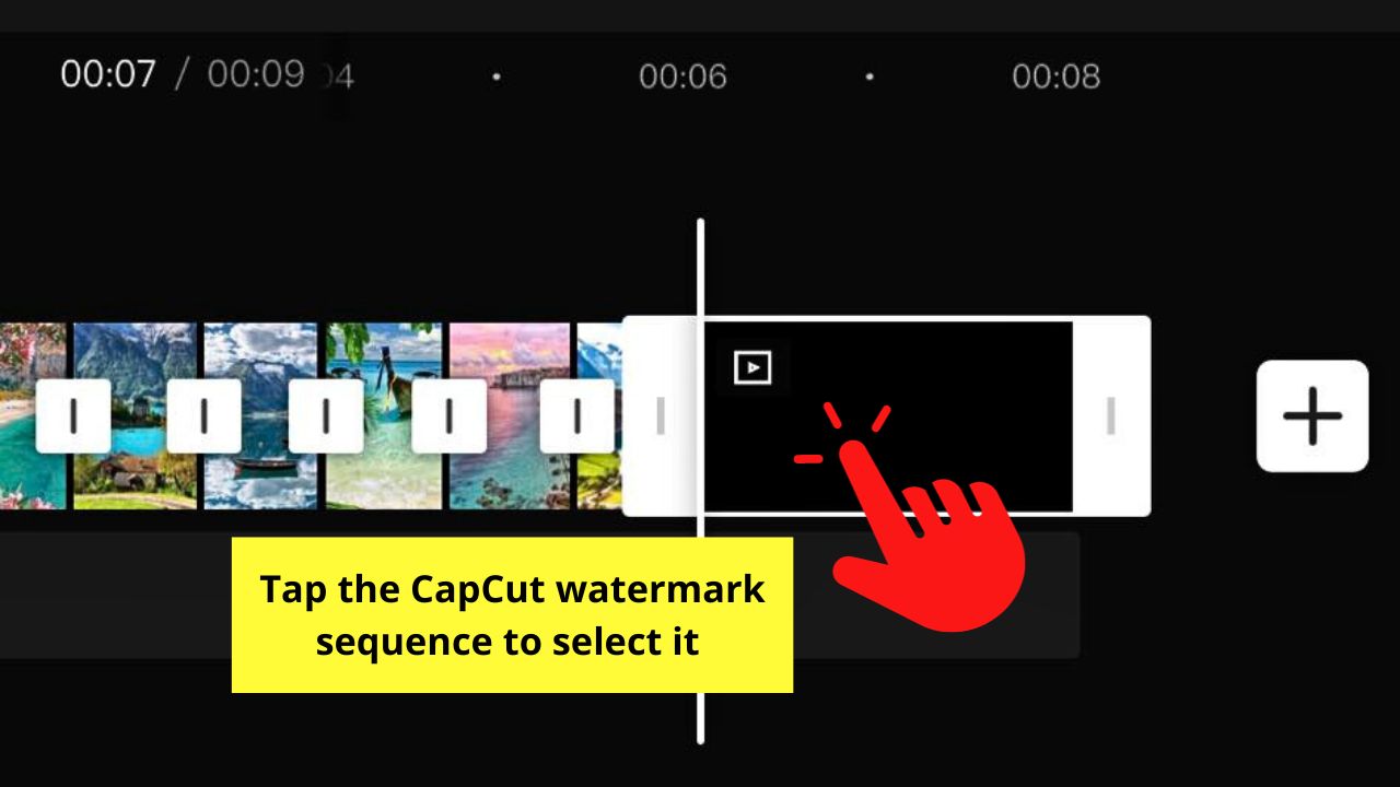 How to Remove Watermark in Capcut Step 2