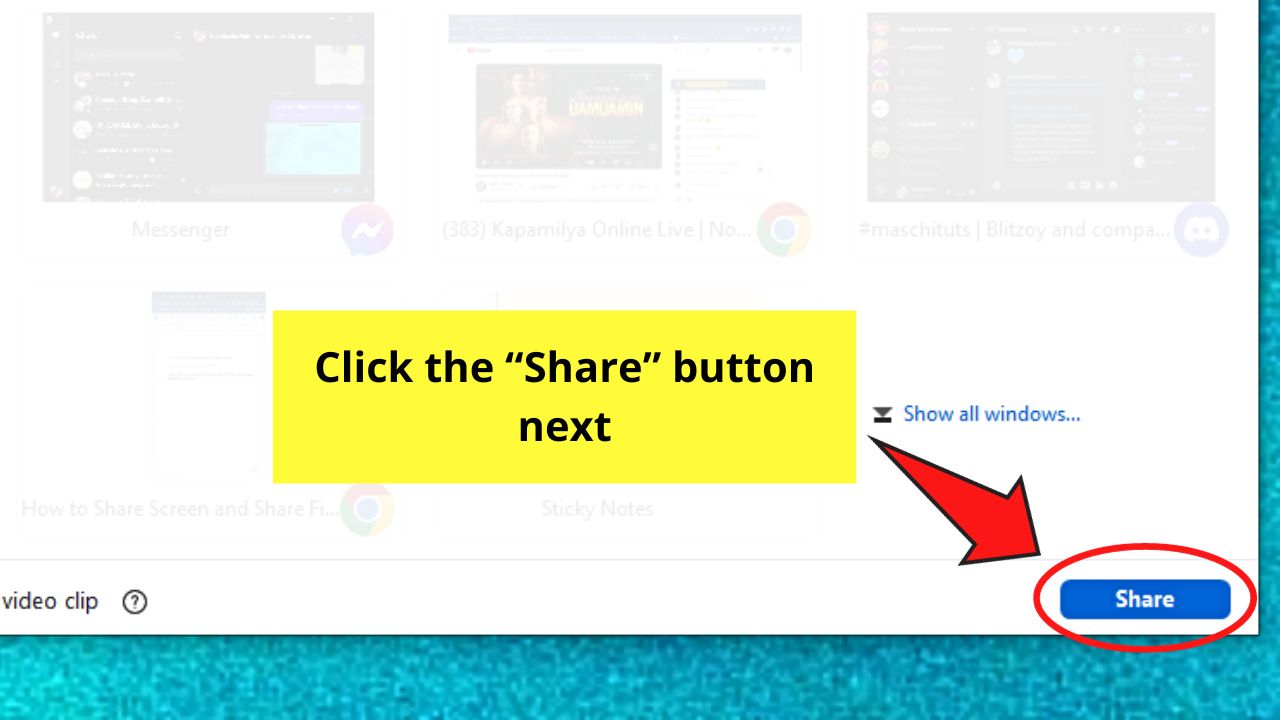 How to Share Screen and Share Files in Zoom Step 3