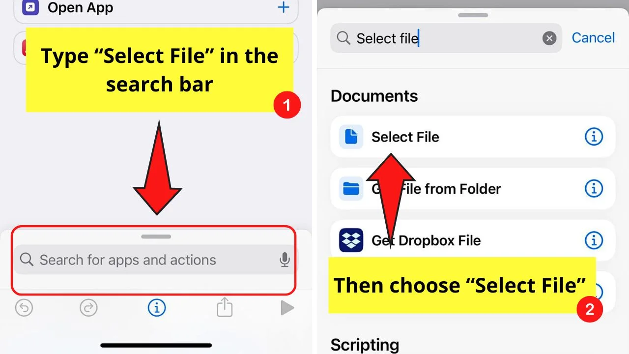 How to Unzip Files on the iPhone Using the Shortcuts App Step 4