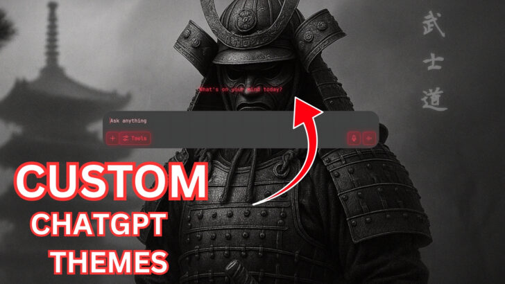 Give ChatGPT a Makeover with These Custom Themes & Skins