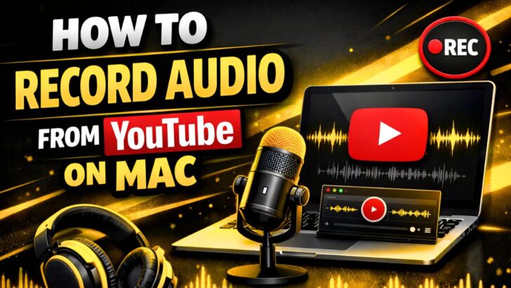 How to Record Audio from YouTube on Mac